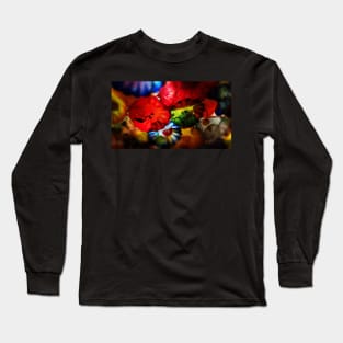 Abstract Flowers Long Sleeve T-Shirt